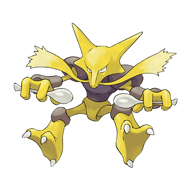 alakazam psychic pokemon