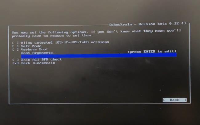 allow untested ios versions checkra1n