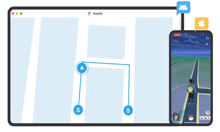 使用AnyGo Win傳送到新地點