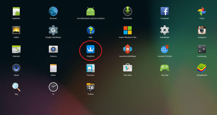 bluestacks5 kingroot