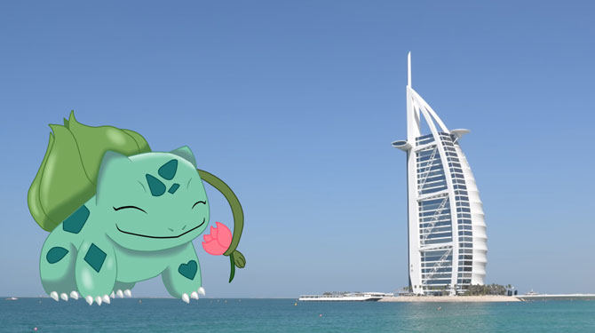 dubai pokemon coordinate