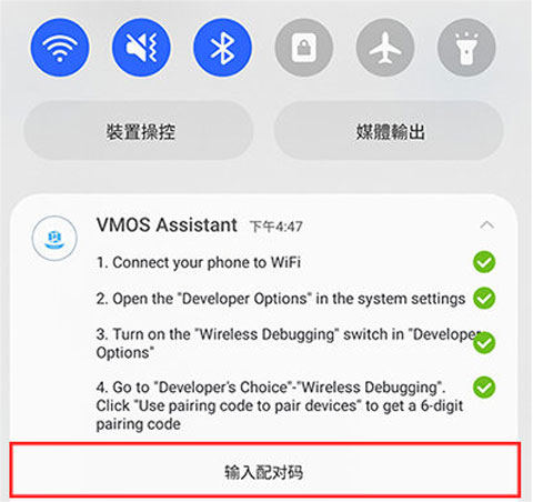enter code vmos pro