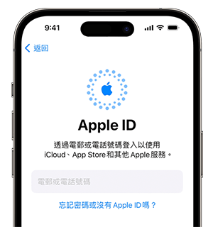 忘記密碼或沒有apple id嗎