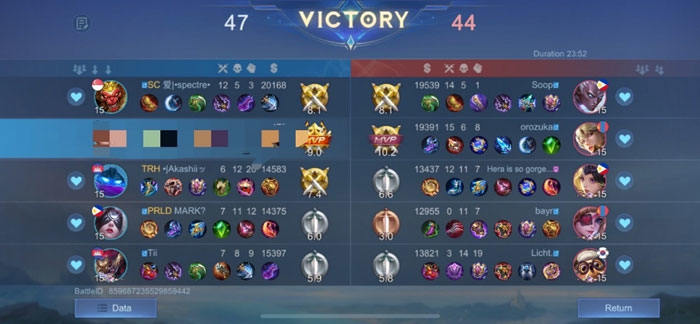 Mobile Legends匹配