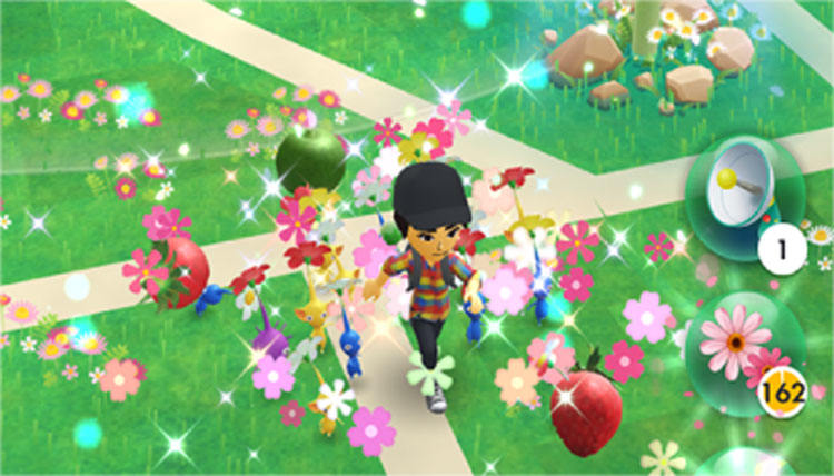pikmin bloom collect petals