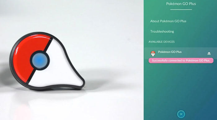 pokemon go plus settings