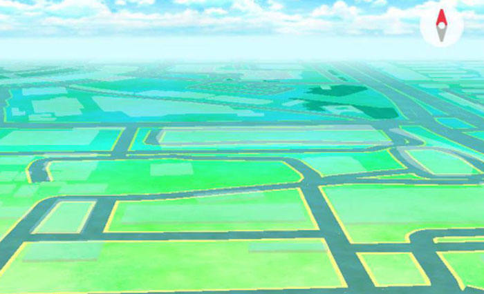 pokemon map blank