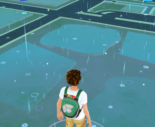 pokemon rain