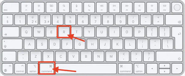 mac Command + R 按鈕