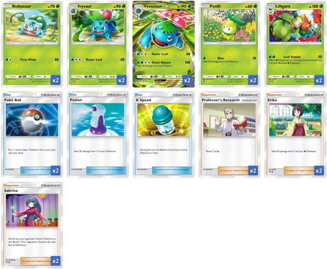 PTCG主流牌組妙蛙花