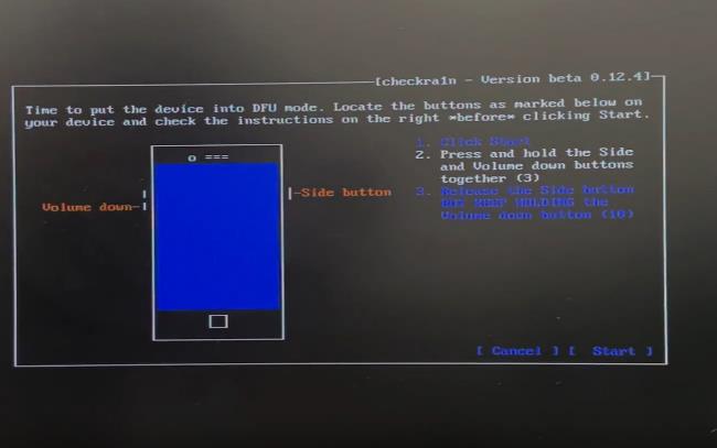 put ios in dfu mode