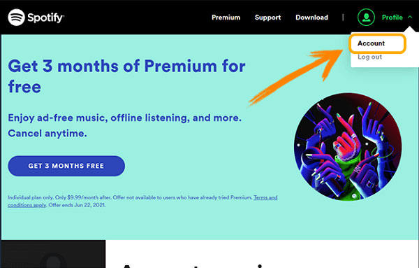 Spotify Free跨區