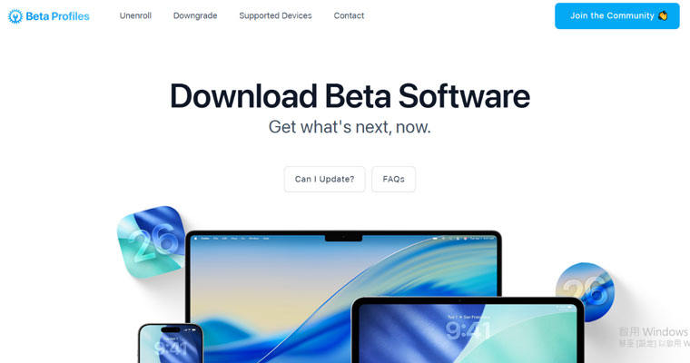 使用 IPSW 檔案iOS 26更新